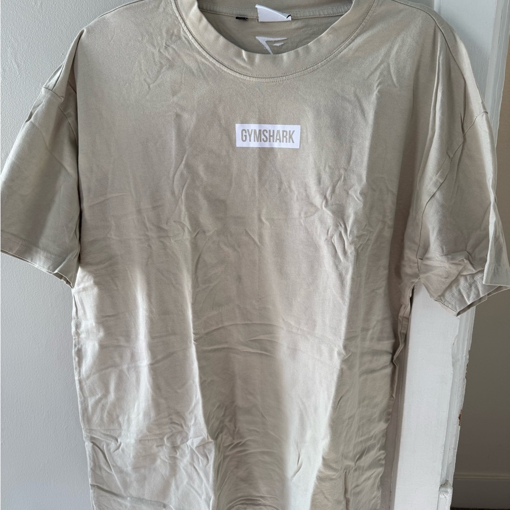 Gymshark Women's Beige Short Sleeve Tee